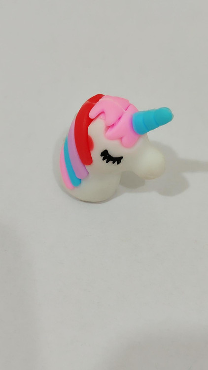 سرمدادی سیلیکونی اسب تک شاخ آبی