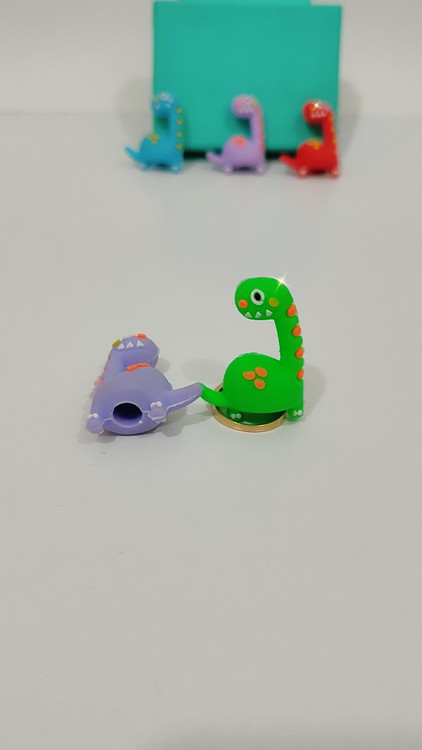 سرمدادی سیلیکونی دایناسور سبز