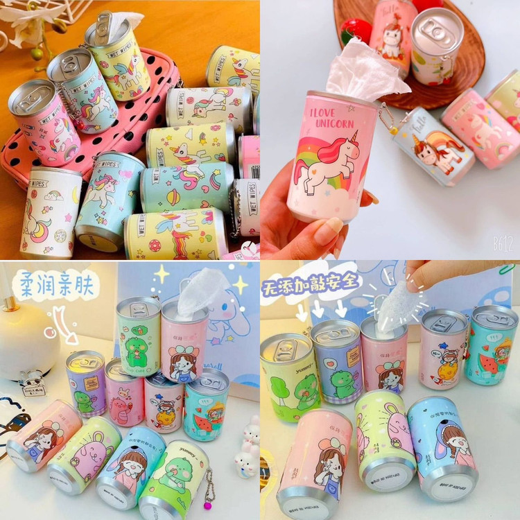 دستمال مرطوب معطر، دستمال مرطوب قوطی، پاک کننده آرایشی